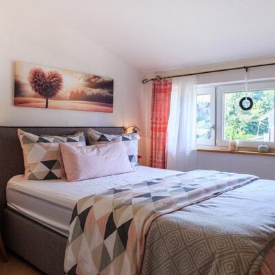 Bergblick Schlafzimmer