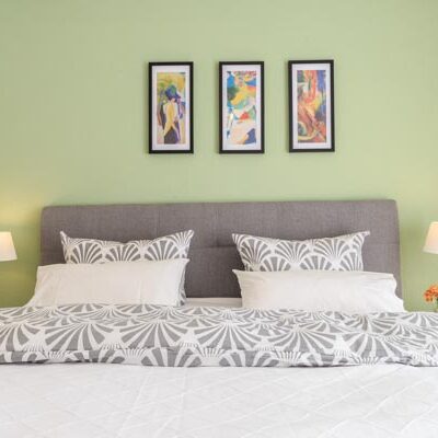 Sonnenschein Schlafzimmer Doppelbett V